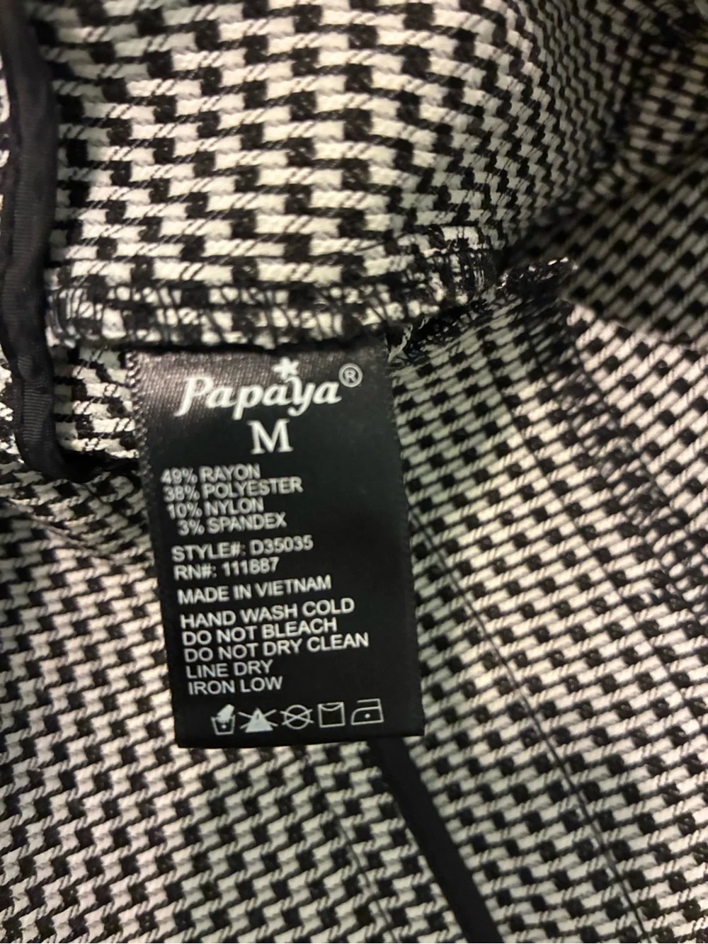 Papaya cigarette pants